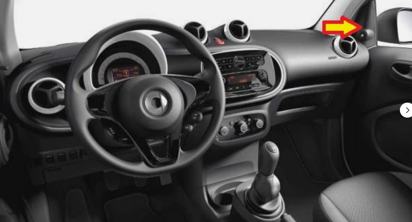 CAVO Serratura Maniglia Portiera Interno Tirante SMART FORTWO 450 1998- DX + SX