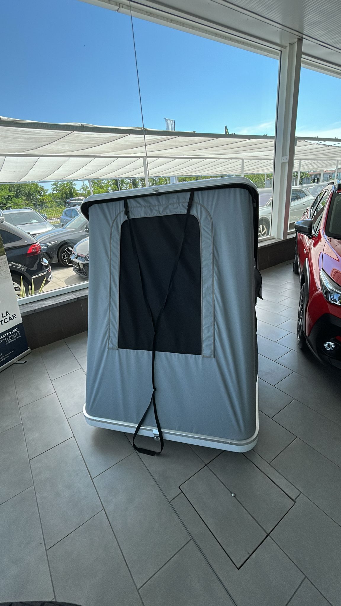 Tenda tetto Colombus Classic Small White - immagine 4