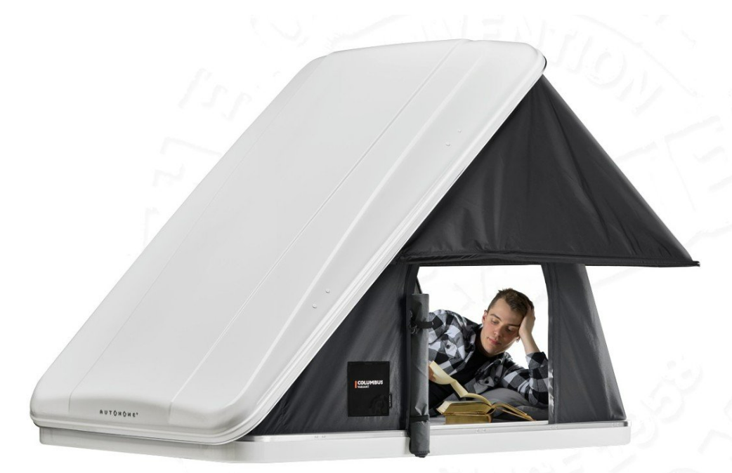 Tenda tetto Colombus Classic Small White - immagine 6