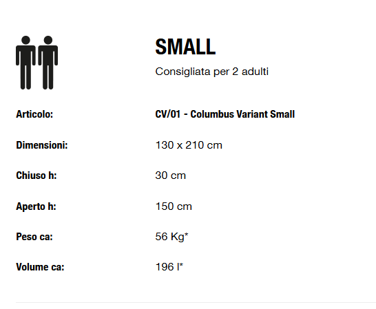 Tenda tetto Colombus Classic Small White - immagine 7