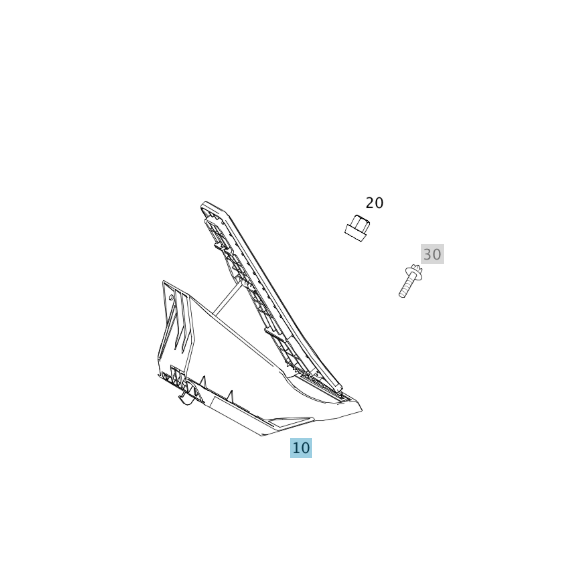 Pedale acceleratore - A2223001000